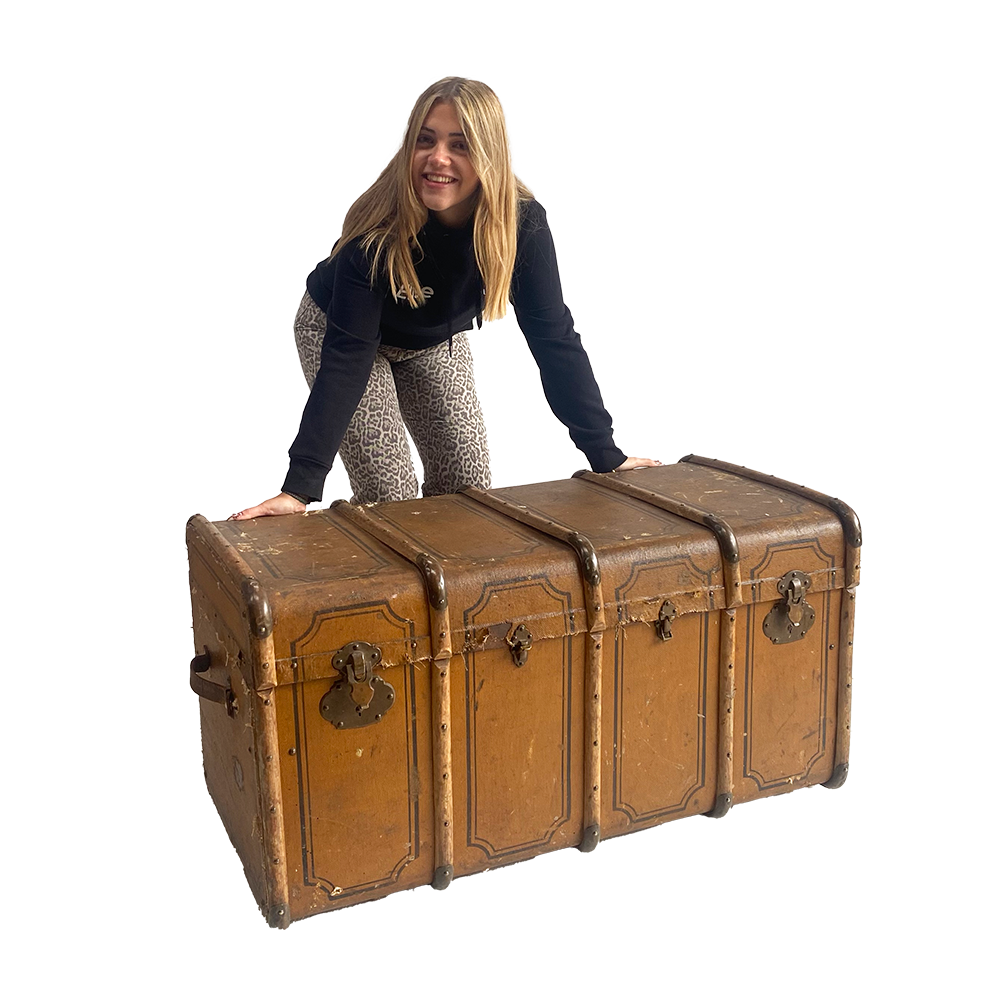 Valise / malle coloniale