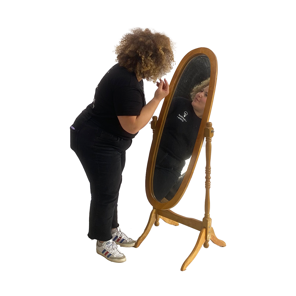 Miroir sur pied - 155cm