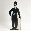 [loccin77] Silhouette Charlie Chaplin - 170cm