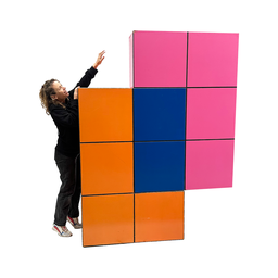 [locjeu18] Lot de 3 Blocs Tetris - 210cm