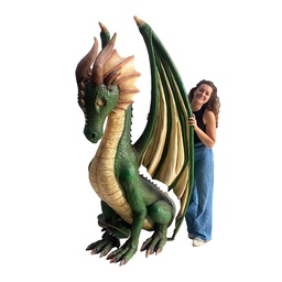 [locgot8] Dragon assis - 220cm